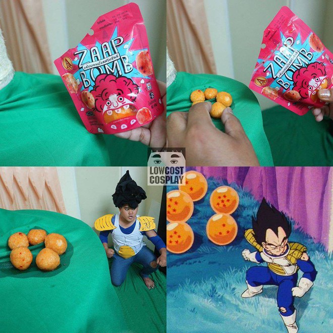 [Vui] Qùy lạy với bộ ảnh cosplay Dragon Ball Z siêu hài hước của anh chàng Thái Lan - Ảnh 18.