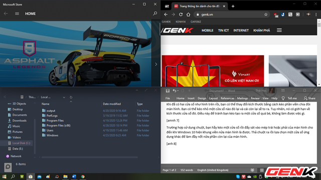 Windows 10 cũng có chức năng chia màn hình như trên macOS, thậm chí là đa năng hơn - Ảnh 9.