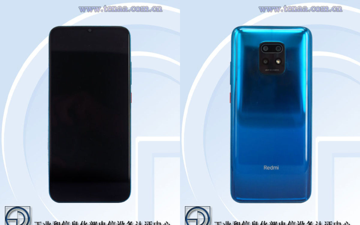 Redmi Note 10 lộ diện: Màn hình OLED, 3 camera, chip Dimensity 820