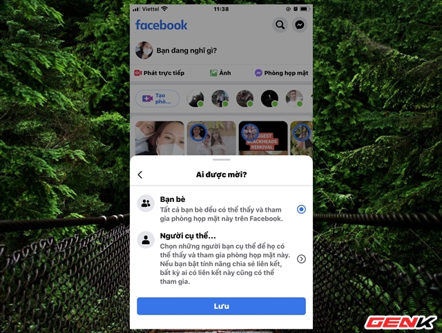 Cách sử dụng tính năng “Phòng họp mặt” trên Facebook - Ảnh 5.