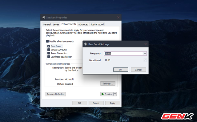 Cách để bạn tăng cường tiếng bass cho loa và tai nghe trong Windows 10 - Ảnh 6.