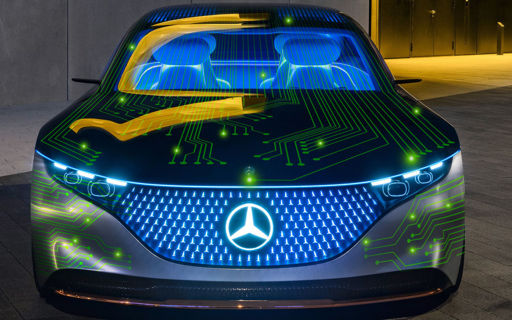 Mercedes hợp tác với Nvidia để thiết kế ô tô &quot;gừng càng già càng cay&quot;, càng đi lâu càng tự học được nhiều tính năng hay