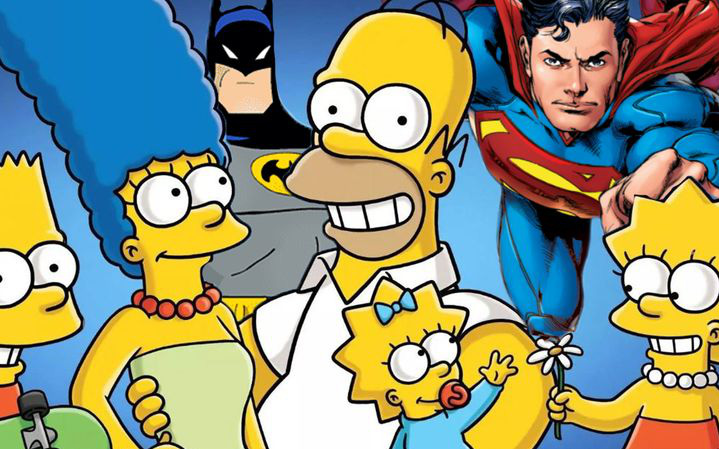 Chỉ với một khung tranh, nhân vật của The Simpsons đã trở thành một phần của đa vũ trụ truyện tranh DC