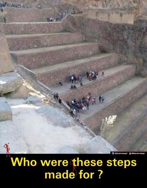 Đây là những bậc thang dành cho “Nephilim”, tộc người khổng lồ sống trên Trái Đất? - Ảnh 1.