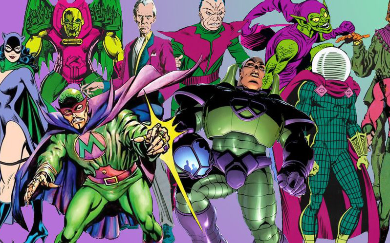 Tại sao nhiều nhân vật phản diện trong truyện tranh lại mặc màu xanh lá cây và màu tím?