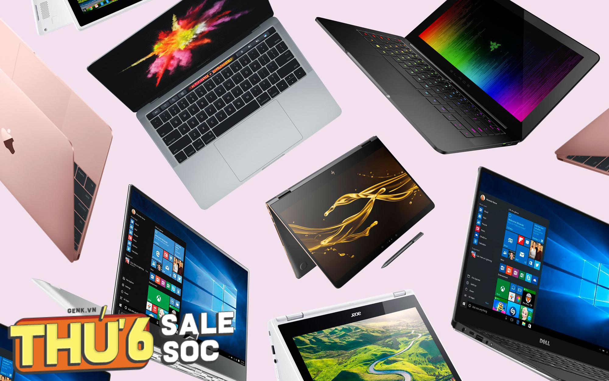 Top 10 laptop đang sale “sập sàn”, work from home hiệu quả mà xem đội tuyển Việt Nam đá bóng cũng đã!