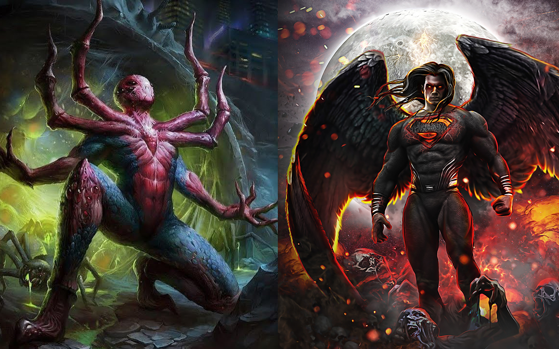 Những siêu anh hùng trong truyện tranh DC và Marvel sẽ có diện mạo như thế nào khi họ trở thành ác quỷ?