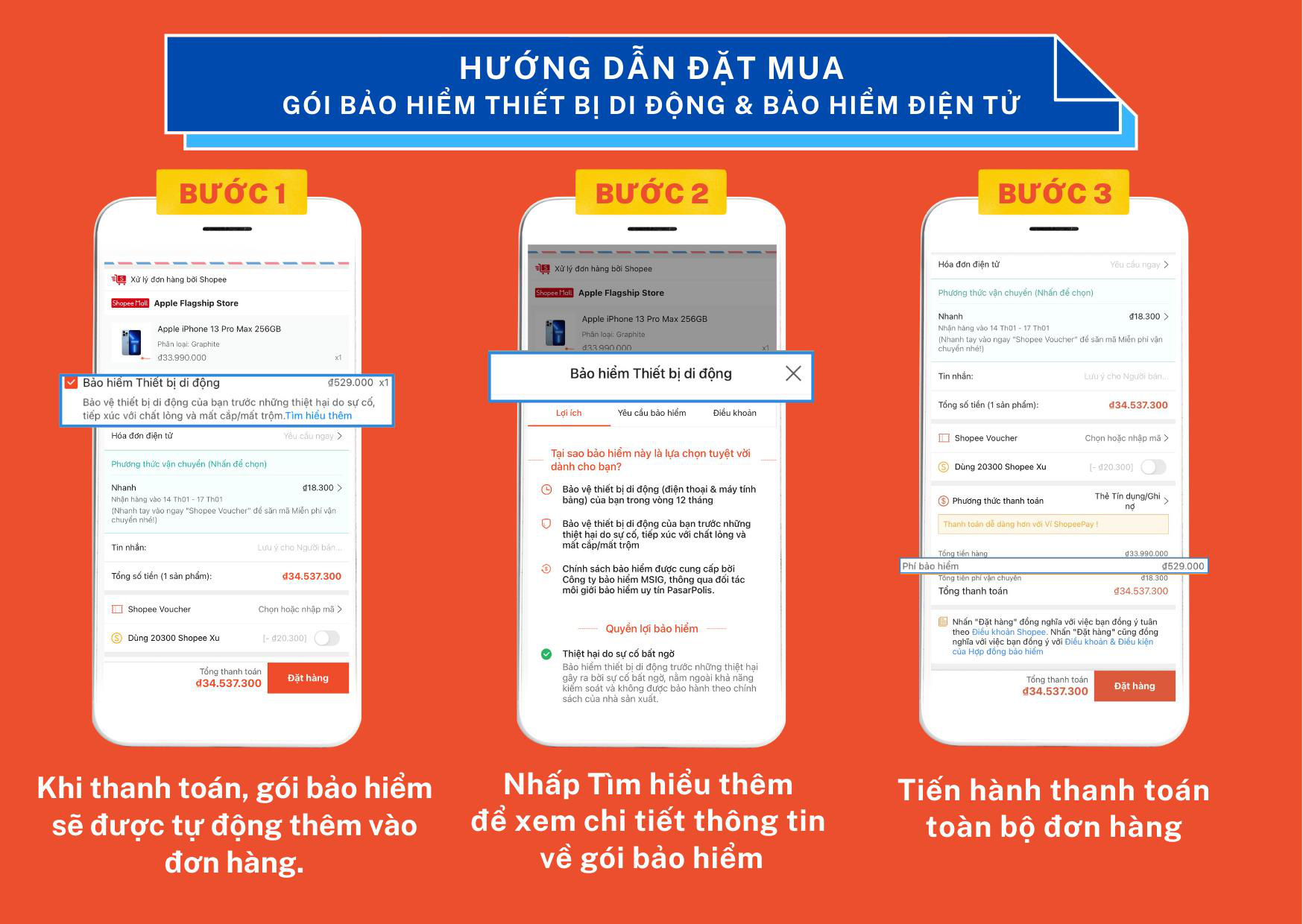 Hoàn tiền 100% cho gói bảo hiểm thiết bị trên Shopee chỉ với 3 thao tác, tại sao không? - Ảnh 2.