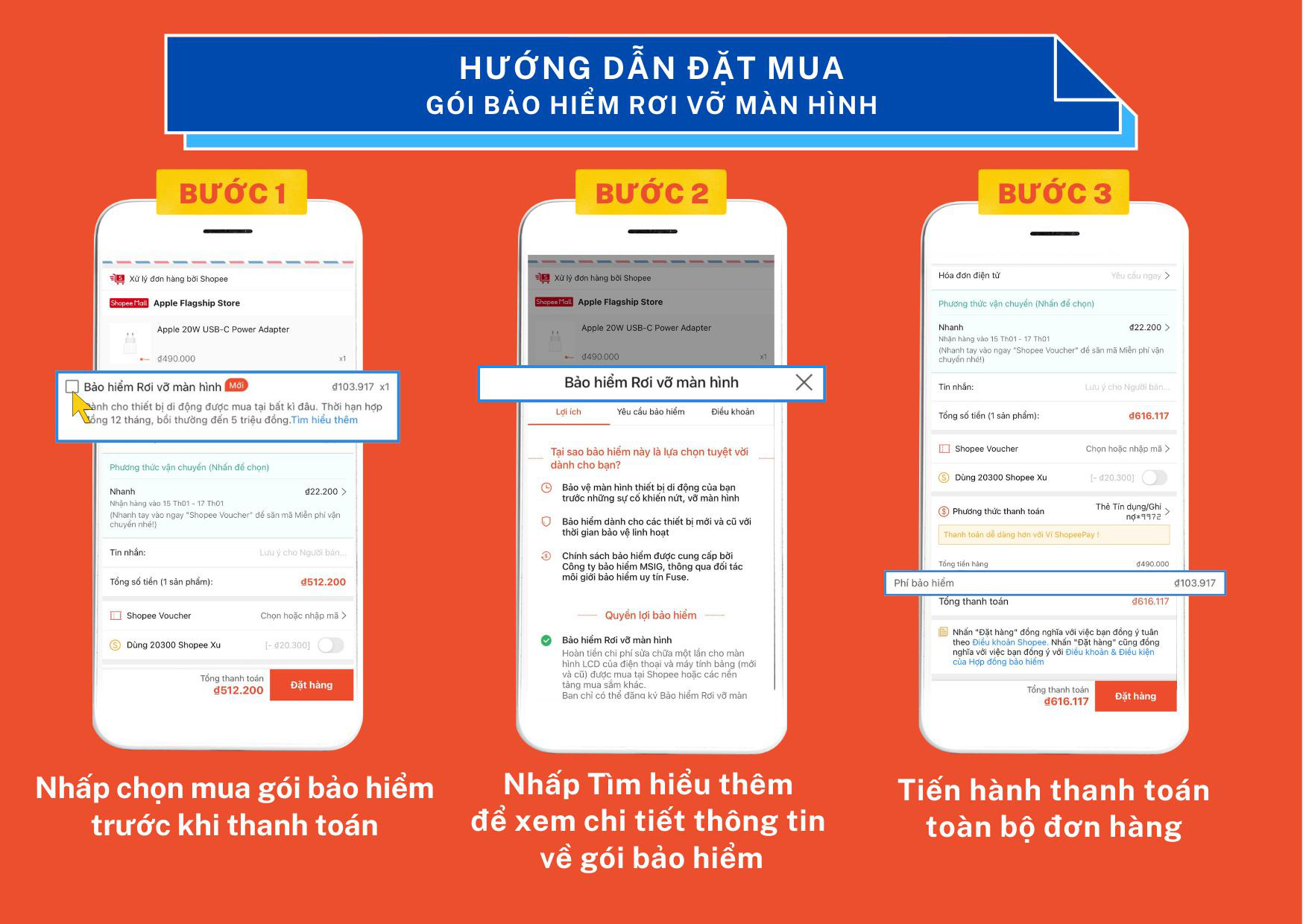 Hoàn tiền 100% cho gói bảo hiểm thiết bị trên Shopee chỉ với 3 thao tác, tại sao không? - Ảnh 3.