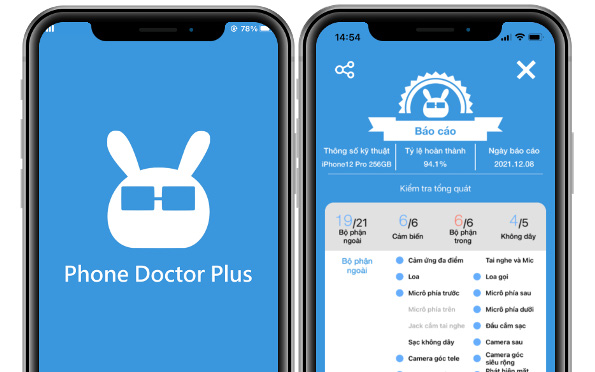 “Bắt bệnh” điện thoại cực chuẩn chỉ trong 3 phút với ứng dụng Phone Doctor Plus