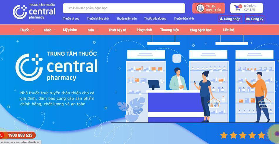 Trung Tâm Thuốc Central Pharmacy - nhà thuốc tiên phong chăm sóc sức khỏe toàn diện - Ảnh 1.