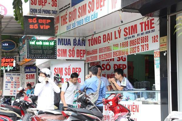 Sim số đẹp khuấy động thị trường dịp đầu năm - Ảnh 1.