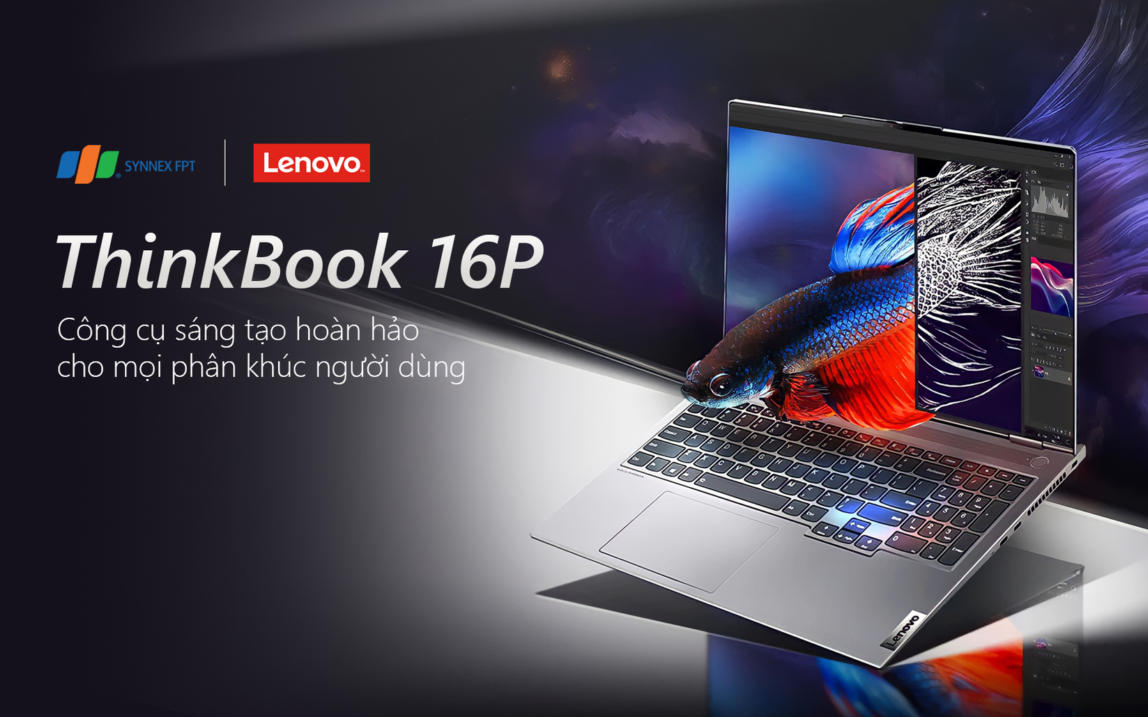 Lenovo ThinkBook 16P Gen2: ‘Công cụ sáng tạo hoàn hảo’