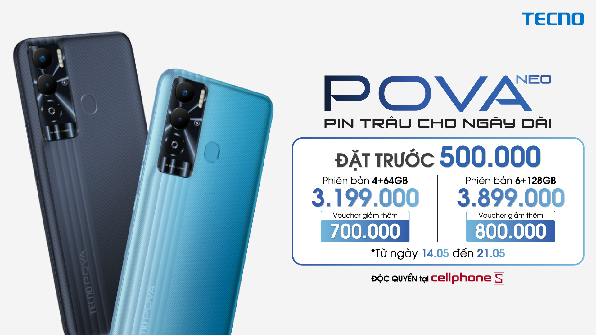 TECNO trình làng POVA Neo lấy màn hình to, pin trâu để đè đối thủ - Ảnh 4.