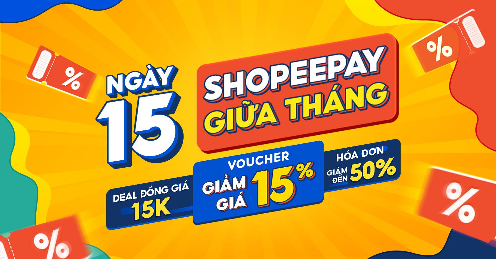 Giữa tháng săn hàng đồng giá 15k cực đã, chỉ có thể là người dùng ví ShopeePay - Ảnh 1.