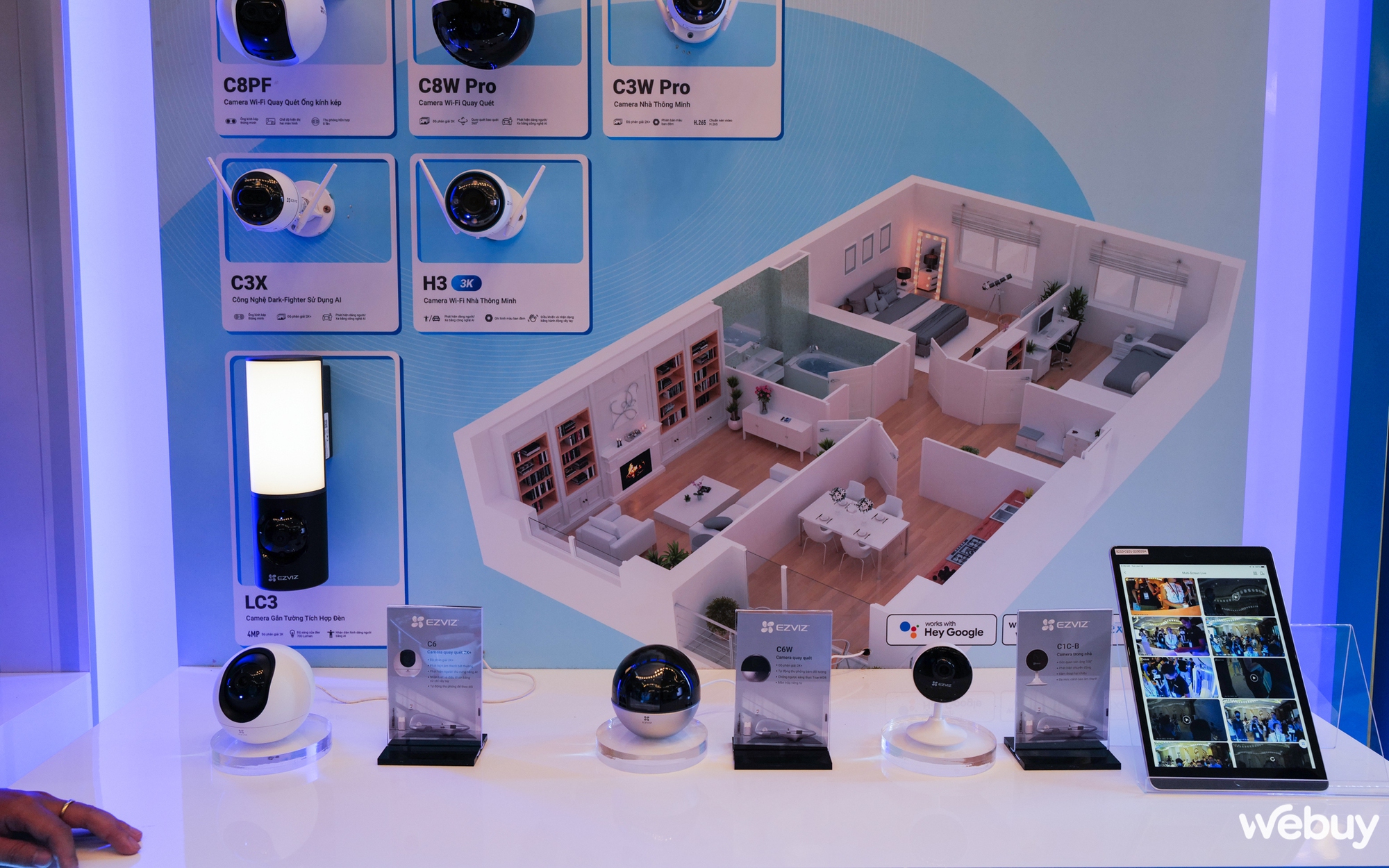 EZVIZ giới thiệu loạt sản phẩm nhà thông minh mới tại Việt Nam