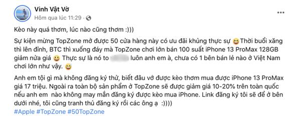 Giải mã hot sale của TopZone: khủng cỡ nào khi thu hút 35.000 người đăng ký, KOLs công nghệ cũng quan tâm rần rần? - Ảnh 3.