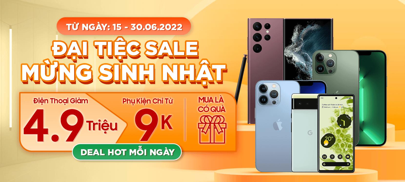 Đại tiệc sale mừng sinh nhật Di Động Mỹ tròn 3 năm tuổi - Loạt ưu đãi siêu khủng chưa từng có - Ảnh 1.