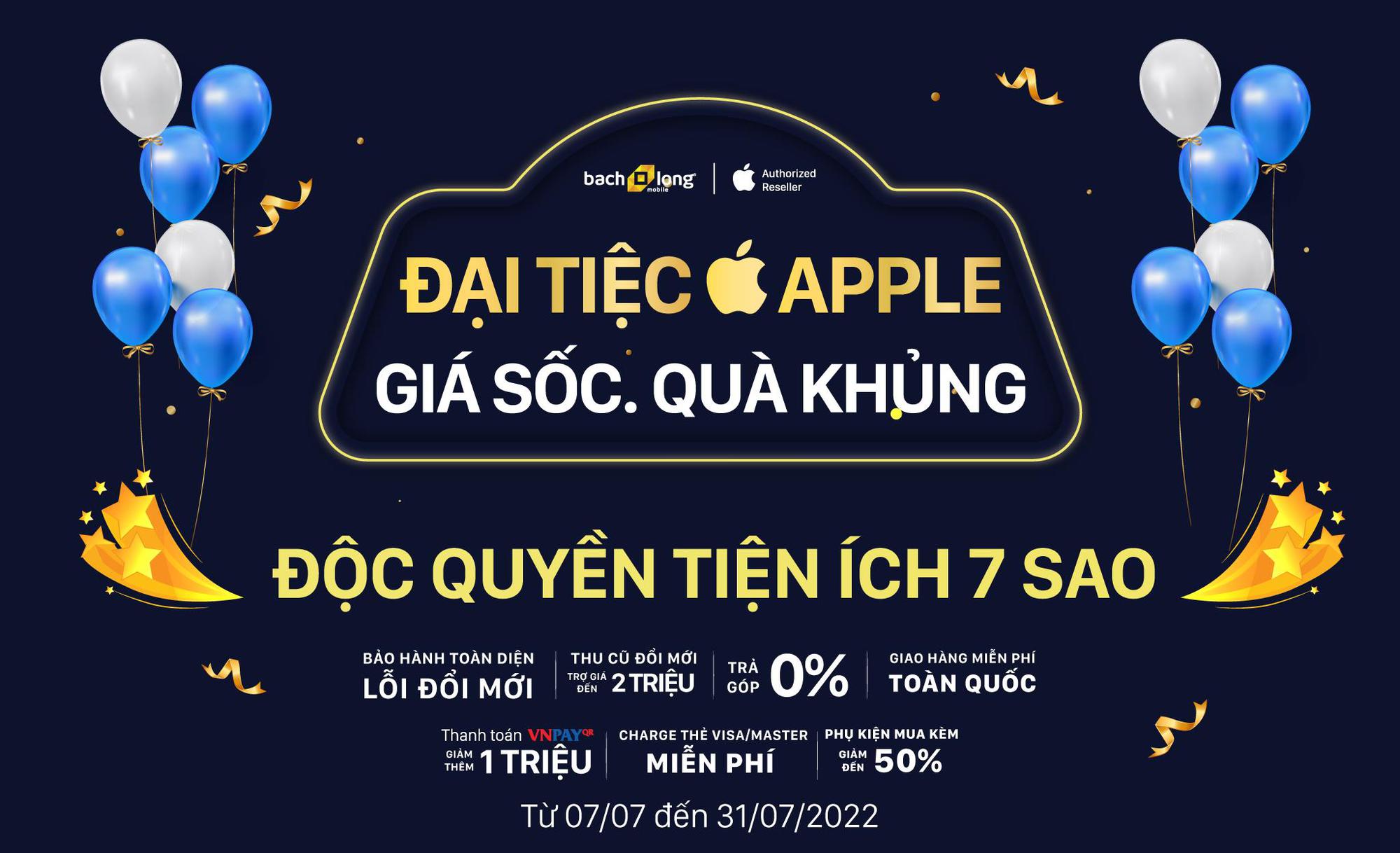 Hệ thống ủy quyền chính hãng Apple – Đại tiệc Apple giá sốc quà khủng – Tiện ích 7 sao - Ảnh 1.