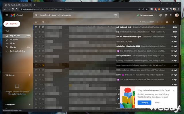 Google chính thức cập nhật giao diện mới cho Gmail, và đây là cách để bạn kích hoạt nó  - Ảnh 5.