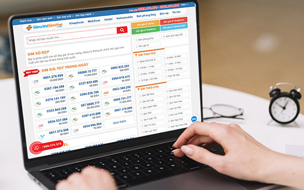 Thủ thuật chọn số đẹp giá rẻ khi mua sim online