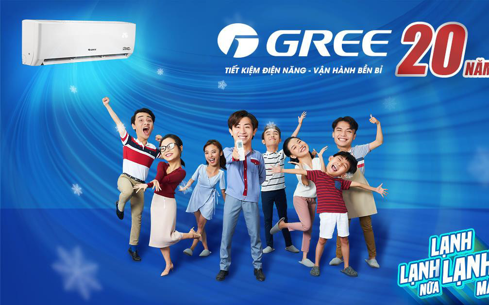 Lạnh – lạnh nữa – lạnh mãi: GREE mang đến tuyên ngôn cho giải pháp mát lạnh bất tận