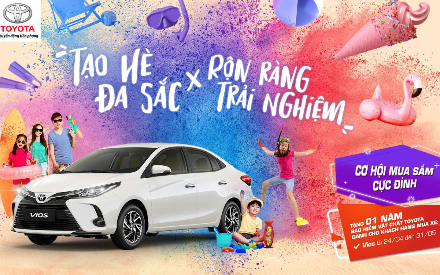 Rinh ngay gói bảo hiểm vật chất lên đến 11,3 triệu đồng với Vios 2021 trong tháng 5 này