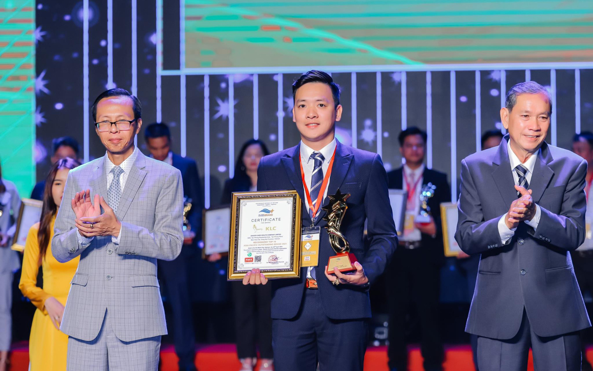 2 năm liền Ghế massage KLC được vinh danh tại Thương hiệu tiêu biểu Châu Á - Thái Bình Dương 2021