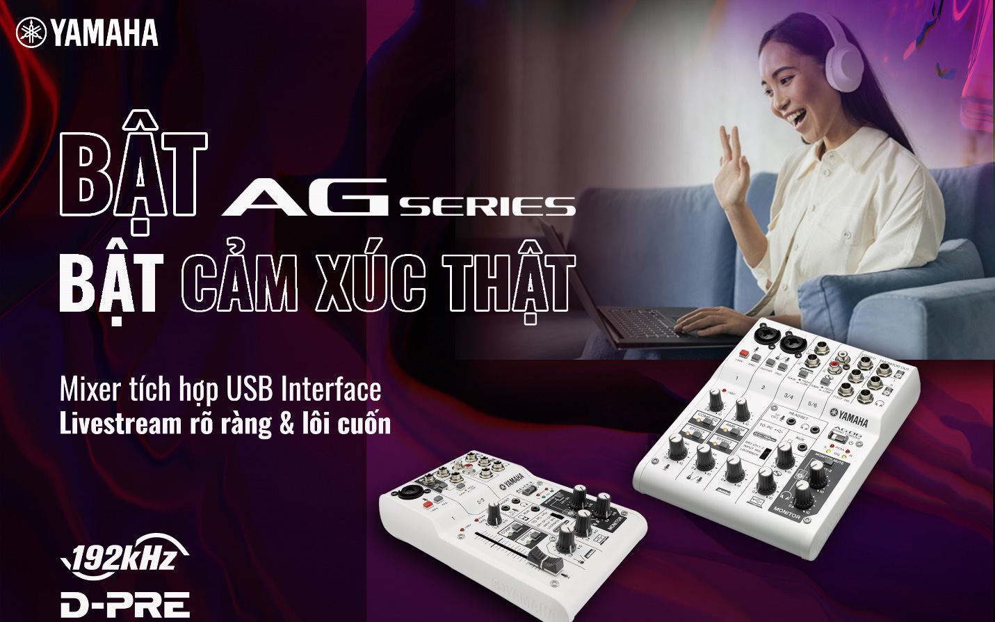 Lựa chọn mới cho người yêu công nghệ & âm nhạc – thiết bị tích hợp USB Interface từ Yamaha