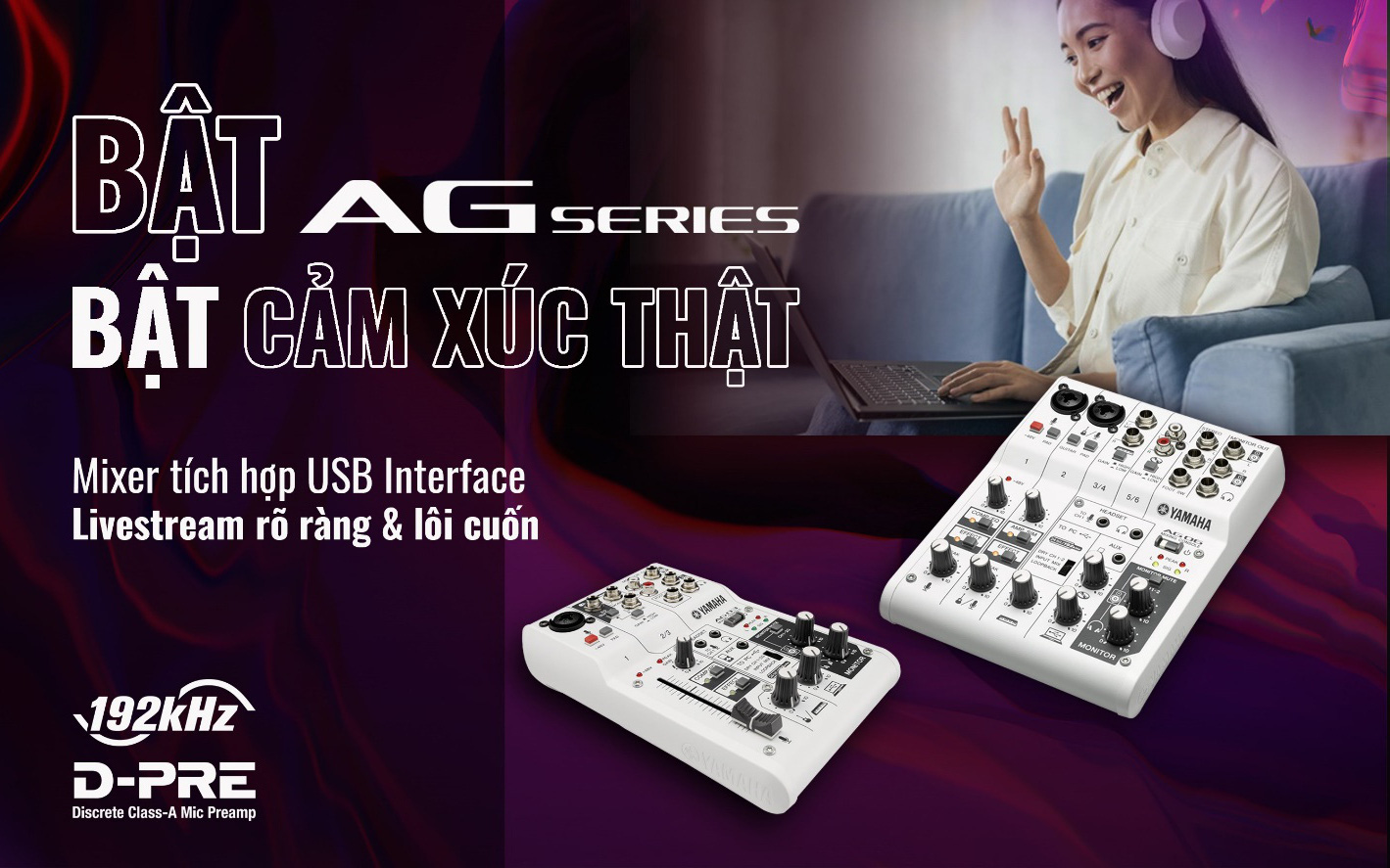 Lựa chọn mới cho người yêu công nghệ & âm nhạc – thiết bị tích hợp USB Interface từ Yamaha