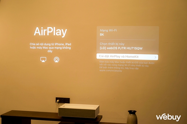 Trải nghiệm máy chiếu LG giá 86 triệu: Sáng đẹp rộng rãi như ngoài rạp, dùng được cả ban ngày, giao diện nhanh mượt, điều khiển ma thuật siêu tiện  - Ảnh 11.
