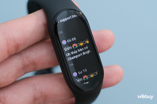 Trên tay Xiaomi Mi Band 7 đầu tiên tại Việt Nam: Màn hình lớn, hỗ trợ tiếng Việt đầy đủ, giá hơn 1 triệu đồng - Ảnh 20.