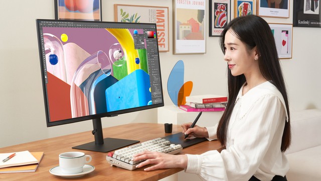 Samsung ViewFinity S8 ra mắt: Màn hình 4K dành cho người dùng chuyên nghiệp, giá 12.9 triệu đồng - Ảnh 3. Samsung ViewFinity S8 ra mắt: Màn hình 4K dành cho người dùng chuyên nghiệp, giá 12.9 triệu đồng - Ảnh 3.