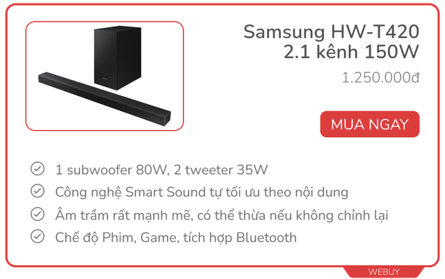 Từ 990.000đ có 6 loa soundbar chất lượng dùng thay loa TV dở tệ nhà bạn - Ảnh 4.