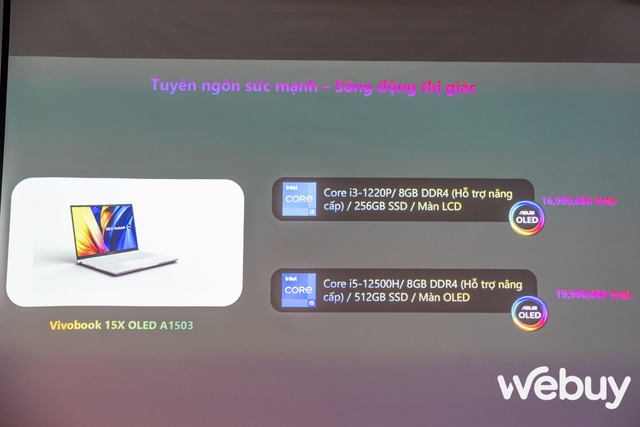 ASUS Vivobook 14X/15X chính thức ra mắt tại Việt Nam: màn hình OLED 2.8K, Core i5 Gen 12, pin 70Wh giá từ 15.4 triệu đồng - Ảnh 18.