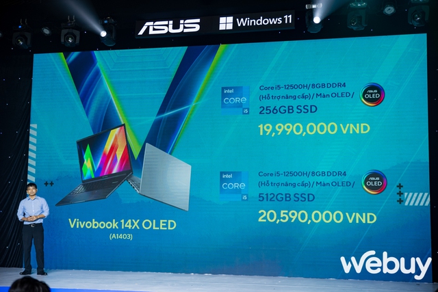 ASUS Vivobook 14X/15X chính thức ra mắt tại Việt Nam: màn hình OLED 2.8K, Core i5 Gen 12 H-Series, pin 70Wh giá từ 17 triệu đồng - Ảnh 12.