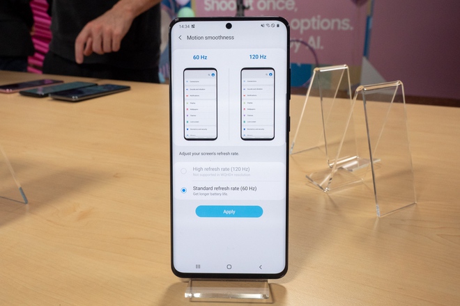 Một trong những tính năng hấp dẫn nhất của Galaxy S20 lại không hoạt động ở độ phân giải màn hình QHD  cao nhất - Ảnh 2.