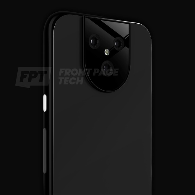Lộ diện hình ảnh được cho là của Google Pixel 5, cụm camera sau có thiết kế bất ngờ - Ảnh 1.