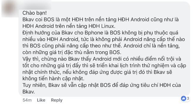 BKAV cập nhật Android 9 cho Bphone 3 khi mà Android 10 đã ra mắt gần nửa năm - Ảnh 2.