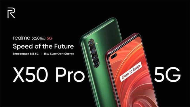 Realme X50 Pro ra mắt: Có chip Snapdragon 865, có RAM 12GB, có 5G, có sạc nhanh 65W, mà giá chỉ 600 USD - Ảnh 1.