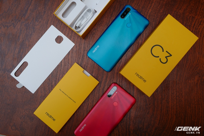 Mở hộp Realme C3: Chi tiết hoàn thiện tốt nhưng chưa đủ bắt mắt, cấu hình tạm ổn, chạy Android 10, Realme UI riêng, giá dưới 3 triệu đồng - Ảnh 1.