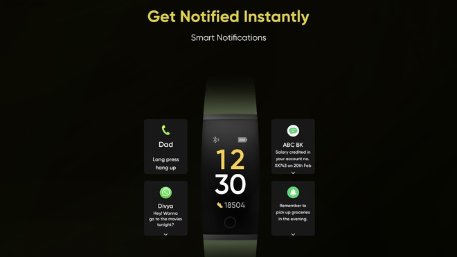 Đây là Realme Band: Theo dõi nhịp tim, màn hình màu, cạnh tranh với Xiaomi Mi Band 4 - Ảnh 3.