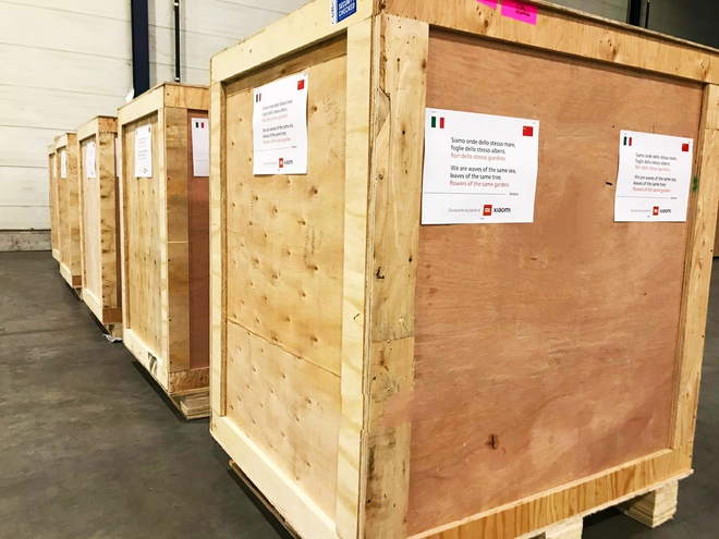 Xiaomi quyên tặng khẩu trang cho Italy giữa thời điểm COVID-19 bùng phát - Ảnh 2.