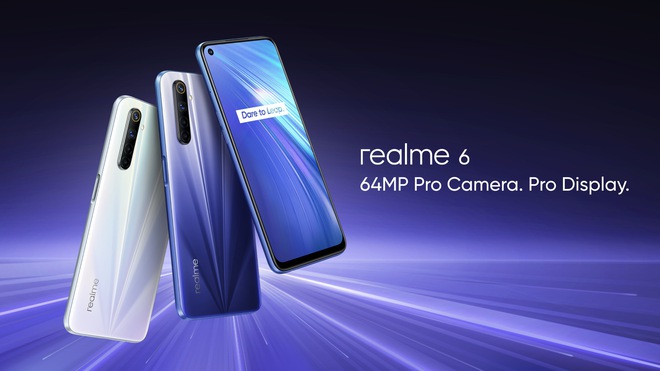 Realme 6 ra mắt: Màn hình 90Hz, camera 64MP, sạc nhanh 30W, giá từ 4.1 triệu đồng - Ảnh 1.