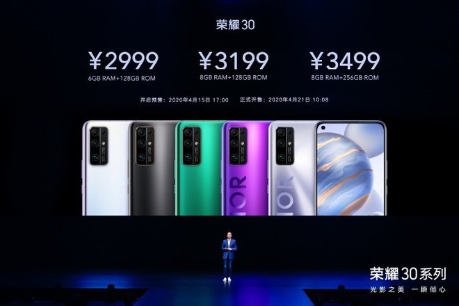 Honor ra mắt Honor 30, 30 Pro và  Pro : Anh em cùng cha khác mẹ với Huawei P40, giá từ 9.9 triệu đồng - Ảnh 8.