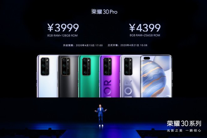 Honor ra mắt Honor 30, 30 Pro và  Pro : Anh em cùng cha khác mẹ với Huawei P40, giá từ 9.9 triệu đồng - Ảnh 9.