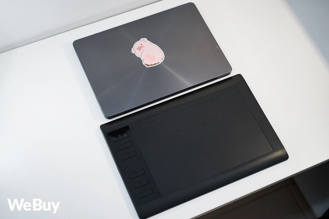 Dùng thử bảng vẽ Gaomon 1060Pro: Giá chỉ 600k nhưng trải nghiệm không thua hàng Wacom tầm 2 triệu, có tin được không? - Ảnh 5.