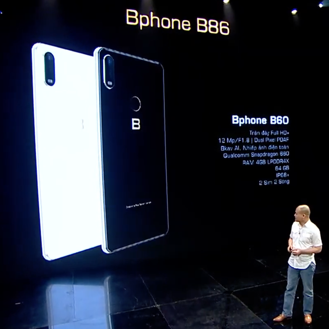 BKAV ra mắt Bphone B60 & B40: Bản rút gọn của B86, giá từ 5.49 triệu đồng - Ảnh 3.