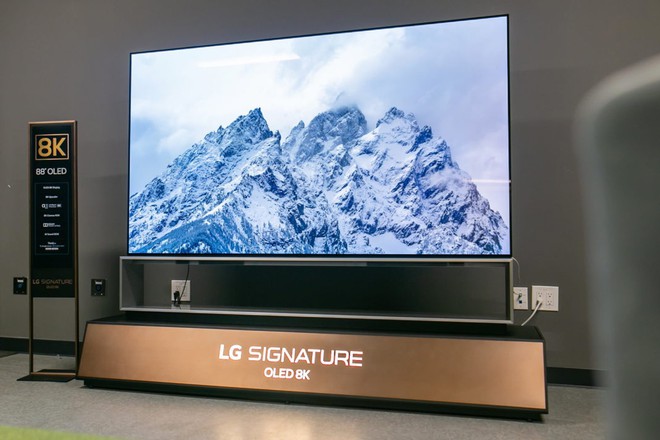 LG ra mắt TV OLED độ phân giải 8K lớn nhất thế giới - Ảnh 2.