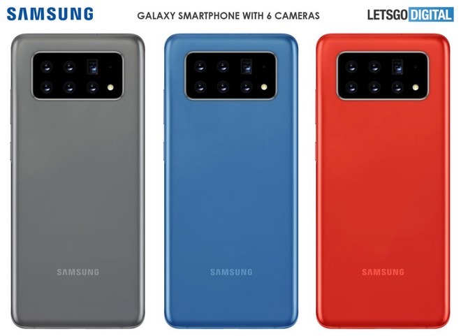 Samsung đệ trình bằng sáng chế smartphone với 6 camera chính có thể dịch chuyển - Ảnh 1.